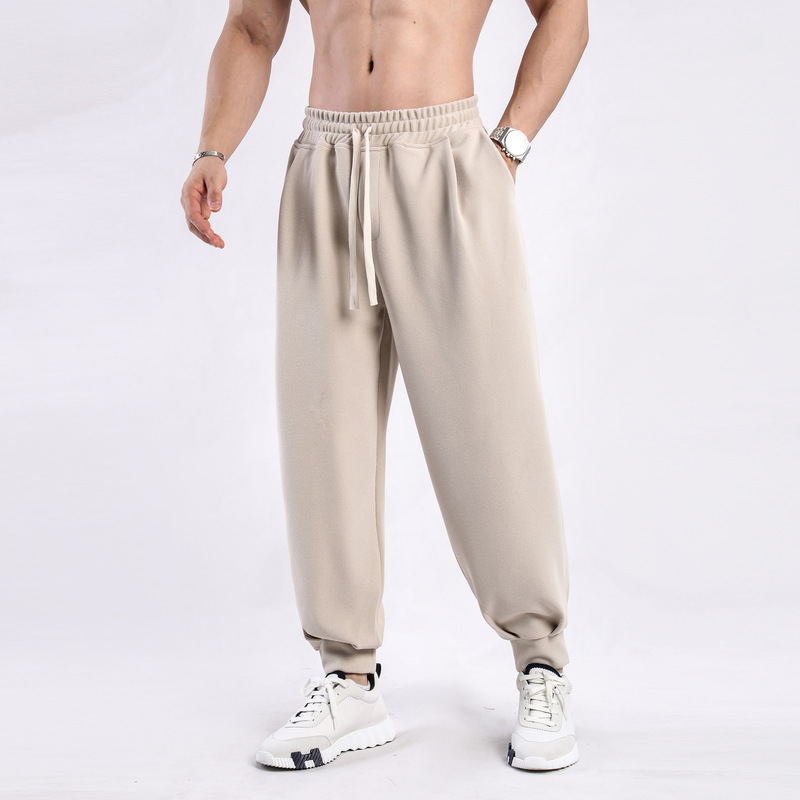 New leisure outdoor sports light board men's toe pants thick warm and comfortable all-match pants autumn and winter season