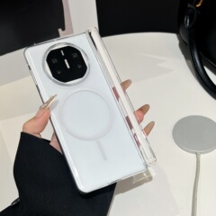 氷霧中軸折り畳み金は華為MateX6磁気吸引栄光マジックv 3全包超薄型防打サムスンを適用する