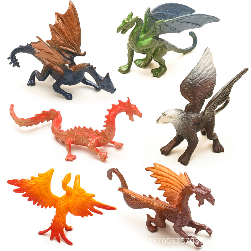 Modelo animal transfronterizo Zoológico para niños dinosaurio juguete traje simulación animal Marina pequeño insecto modelo