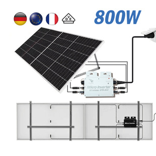 Grid-Connected Micro Inverter, a Popular Model in Europe, Japan, and the Usa, 800W App Control with Built-In Mppt, Same Model