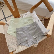 【买它】石墨烯女士纯棉全棉抑菌裆内裤中高腰大码收腹包臀平角裤