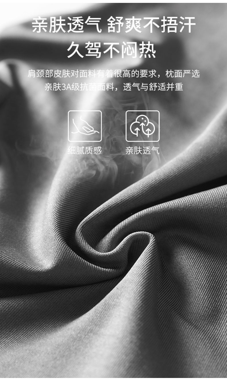 Car Headrest and Lumbar Support, Home Use Car Driver's Seat Backrest Cushion, Neck Pillow, Hug-Style Memory Foam Lumbar Pillow Cushion Wholesale