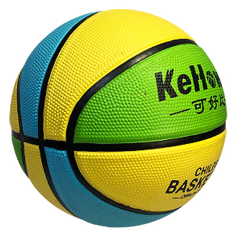Factory wholesale No. 3457 children's basketball rubber wear-resistant racket ball kindergarten primary and secondary school school training
