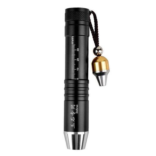 K256 jade identification flashlight three light source LED jade amber agate professional identification 365 purple light flashlight