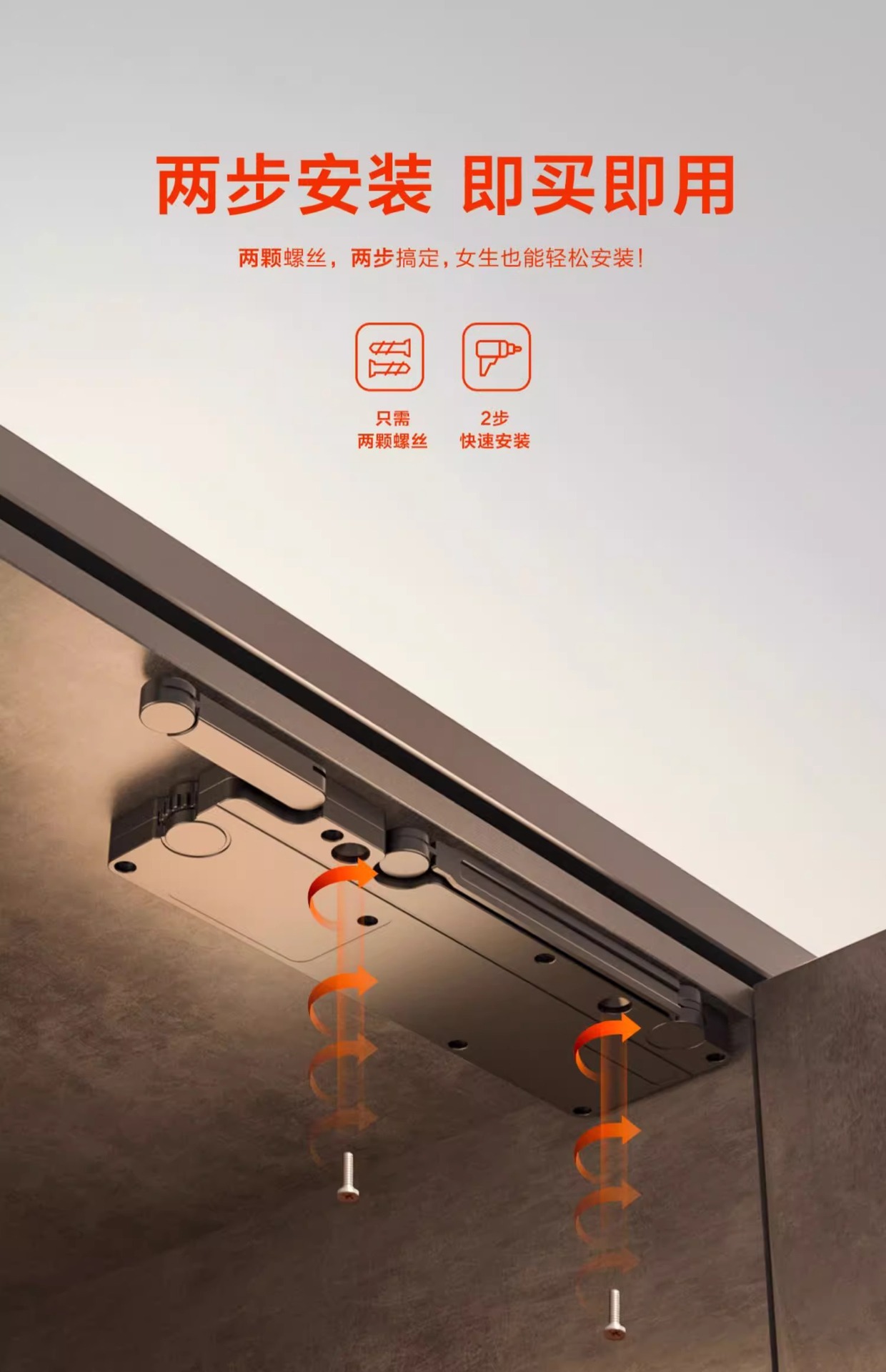 炬森OT mini开门器柜门 重型高门免拉手按压式自动回弹碰珠反弹器-阿里巴巴