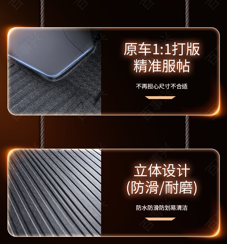 Suitable for Changan Kuayue Starlight Ev, Full-Coverage Tpe Trunk Mat for New Energy Passenger/Cargo Vehicles