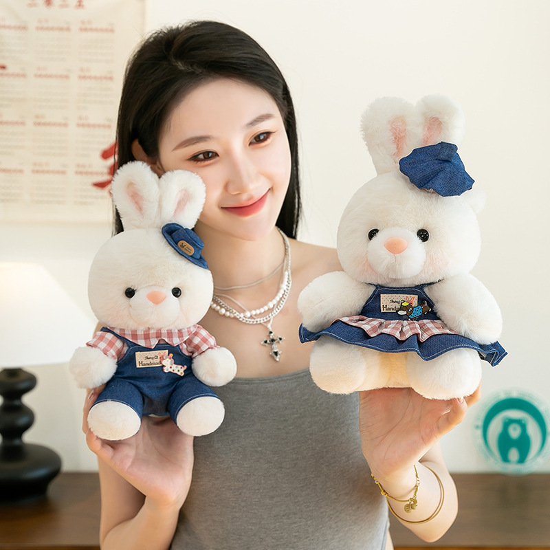 Tiempo de dibujos animados serie de familia osos muñecas muñecas de peluche muñecas adorables conejos cabezal de cama adornos regalos