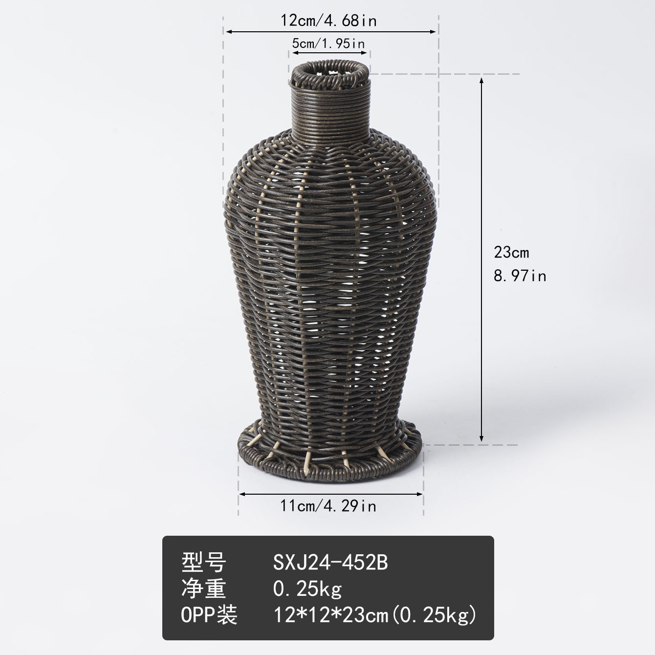 Botón de tela de caña de alta calidad para la sala de estar decoración de botón seco para el escritorio decoración de flores para el hogar