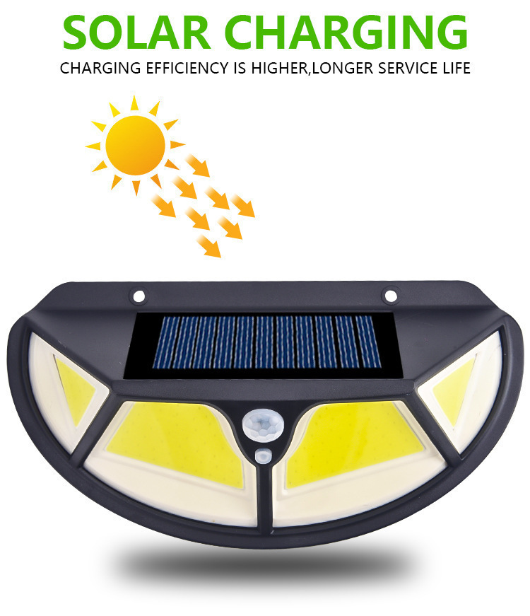 Nuevo Cuerpo Humano inducción iluminación hogar solar lámpara de pared al aire libre patio jardín impermeable al aire libre ahorro de energía luz LED