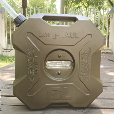 Other Automotive Safety Supplies motorcycle brigade self-driving auxiliary fuel tank - 6l-green