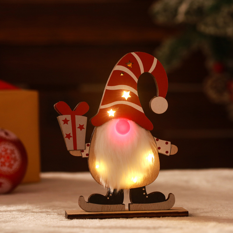 60g Weight Ornaments Event & Party Supplies Party Occasion Christmas Doll Wood Party Ornaments