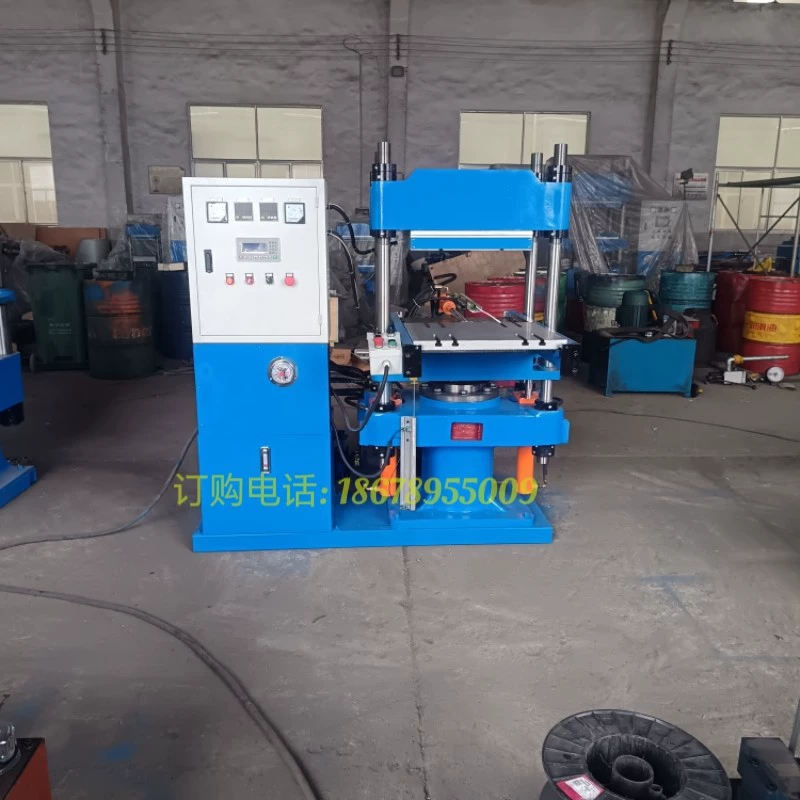 Электрический нагрев пластиковый плоский вулканизатор 80 тонн автоматическая подъемная тепловая пластина с Т-образной канавкой