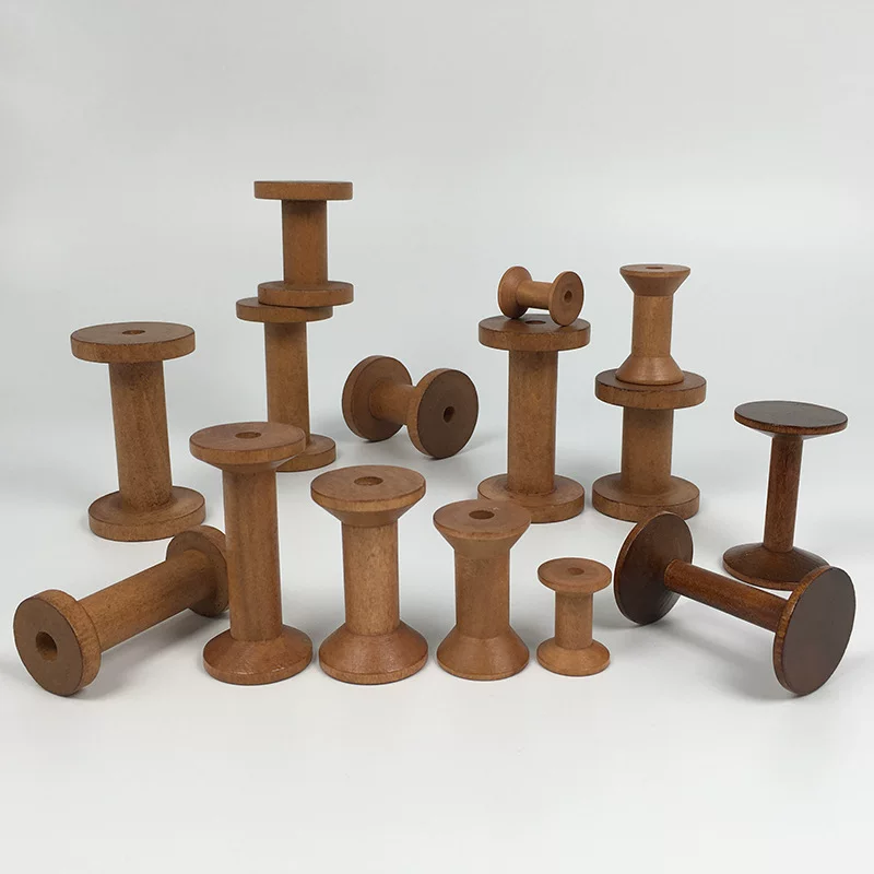 Спиццо запас древесины ретро winding вал крестик стежок инструмент DIY ручной работы аксессуары домашняя швейная нитяной хранение