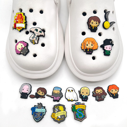 Harry Potter Series Crocs Flower Shoes Button Garden Shoes Accessory Decor Button Amazon Bestseller