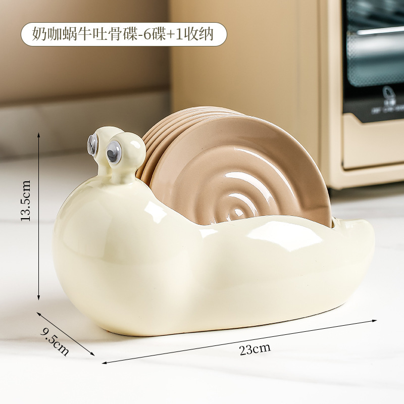 ネットセレブの骨吐き皿、家庭用軽量高級骨吐き皿、高価値陶器小皿、かわいいスナック皿、骨吐き皿|undefined
