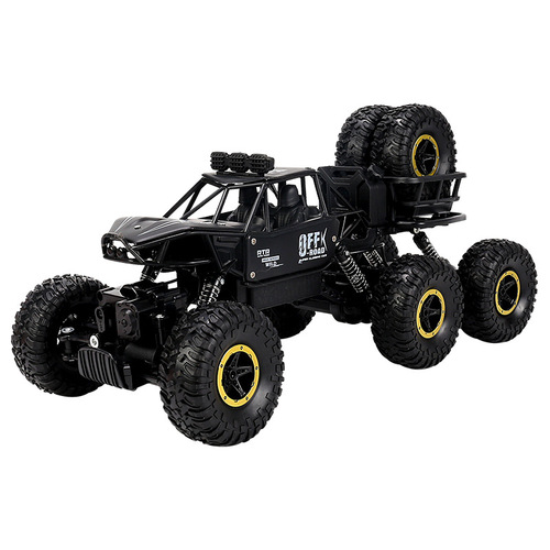 Extra large alloy six-wheel drive off-road vehicle rechargeable remote control car high-speed six-wheel climbing car children's toy car
