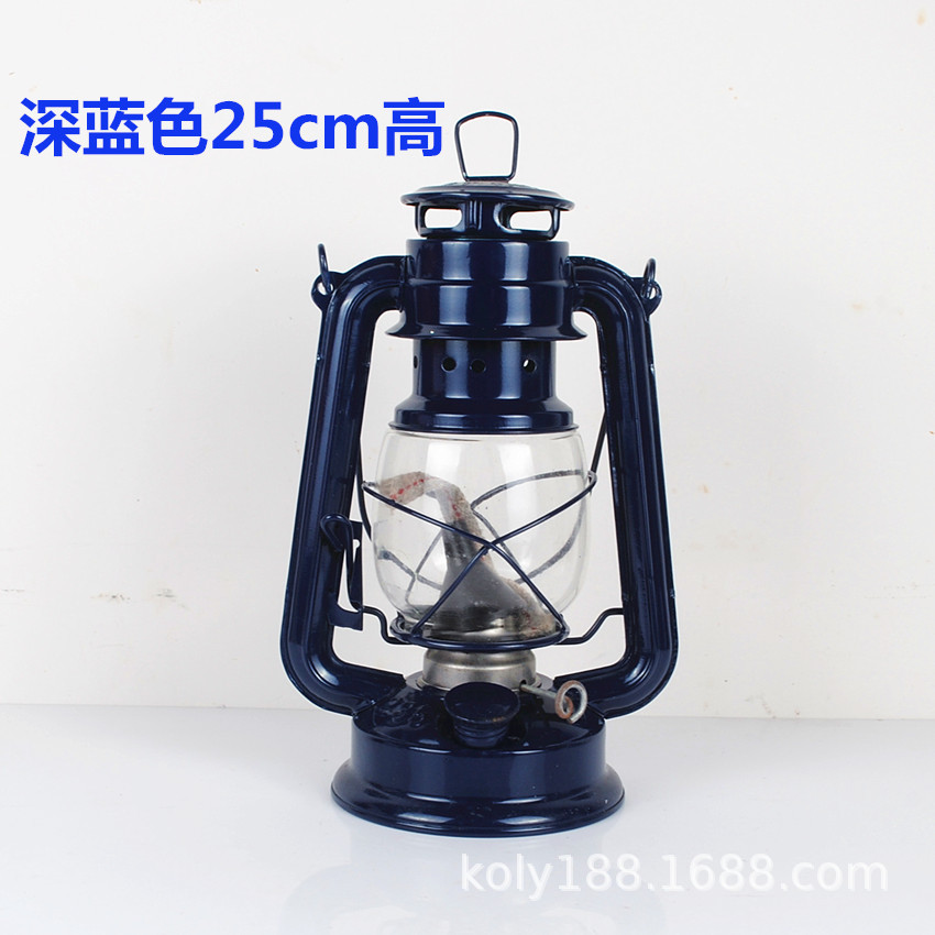 (235 #) azul oscuro 24,5 cm de alto