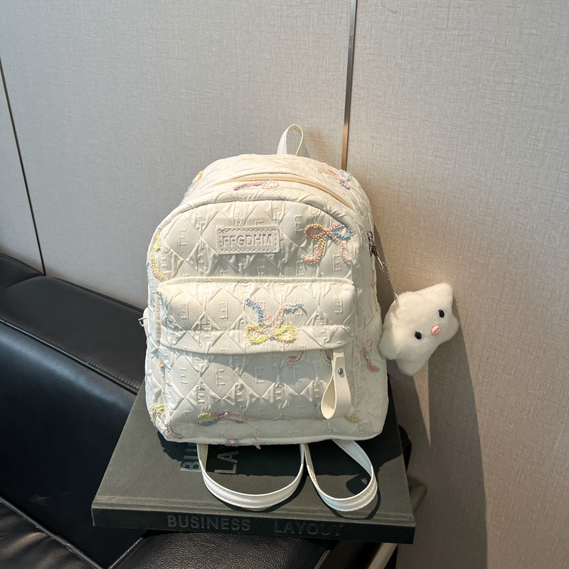 2025 mochila escolar de verano, niña de secundaria, mochila pequeña, niña de viaje, estudiante universitario, mochila de celebridades de Internet, salvaje coreano