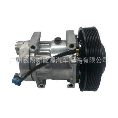 Car Air Conditioning Compressor Suitable for Volvo Rear-Mounted Wv Rear Cover Sanden Modified Engineering Vehicle Sd7H15 709 (Soyutma sisteminin digər hissələri)