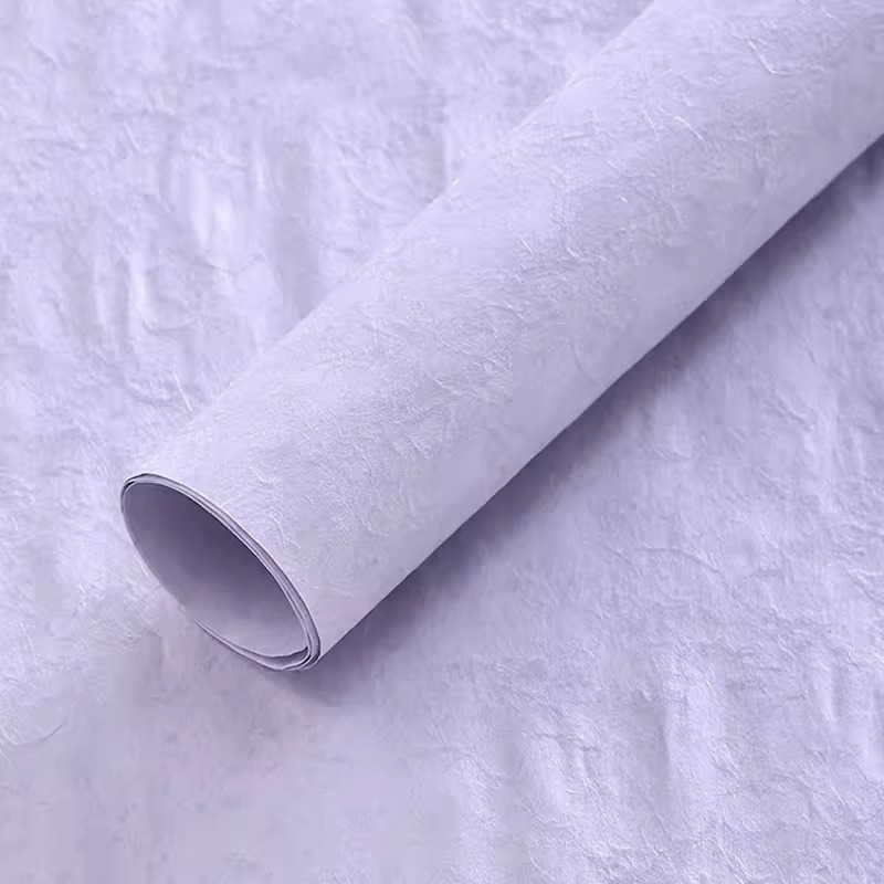Papel de embalaje de flores teñidas de hierba amor eterno serie de paquetes de flores sólidas textura de papel Dongba floral papel de embalaje de flores