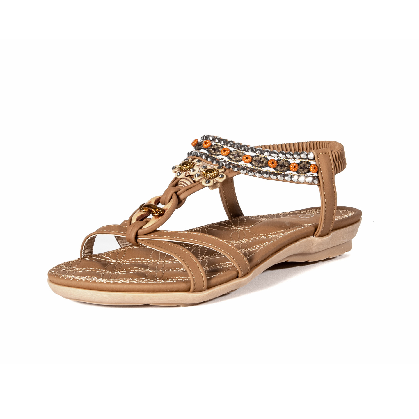2026 New Bohemian Women's Beach Sandals_voghion.com