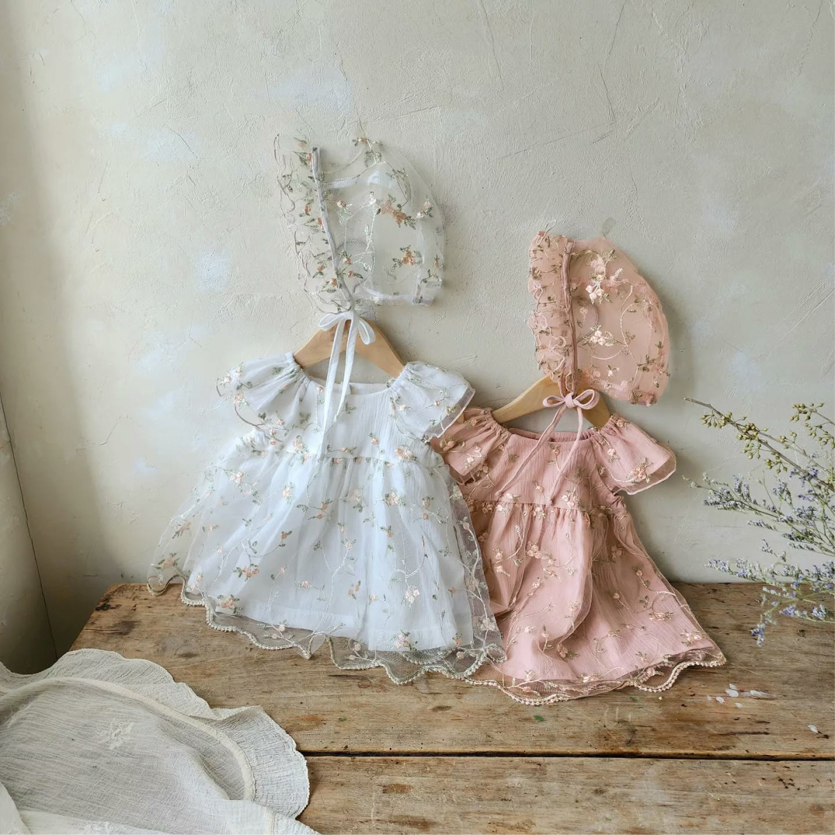 Girls Dress Summer New Skirt French Princess Skirt Little Girl Sweet Mesh Skirt Fashionable Baby Long Skirt