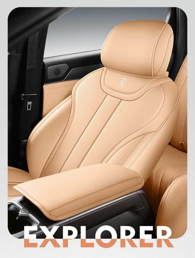 Second-generation BYD Song Pro DMi car seat covers, model 2526, full-coverage perforated leather seat covers