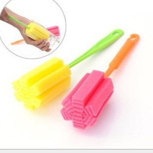 2026 cepillo de tazas simple y duradero cepillo de botellas esponja cepillo de limpieza de tazas cepillo de limpieza de cocina 21g