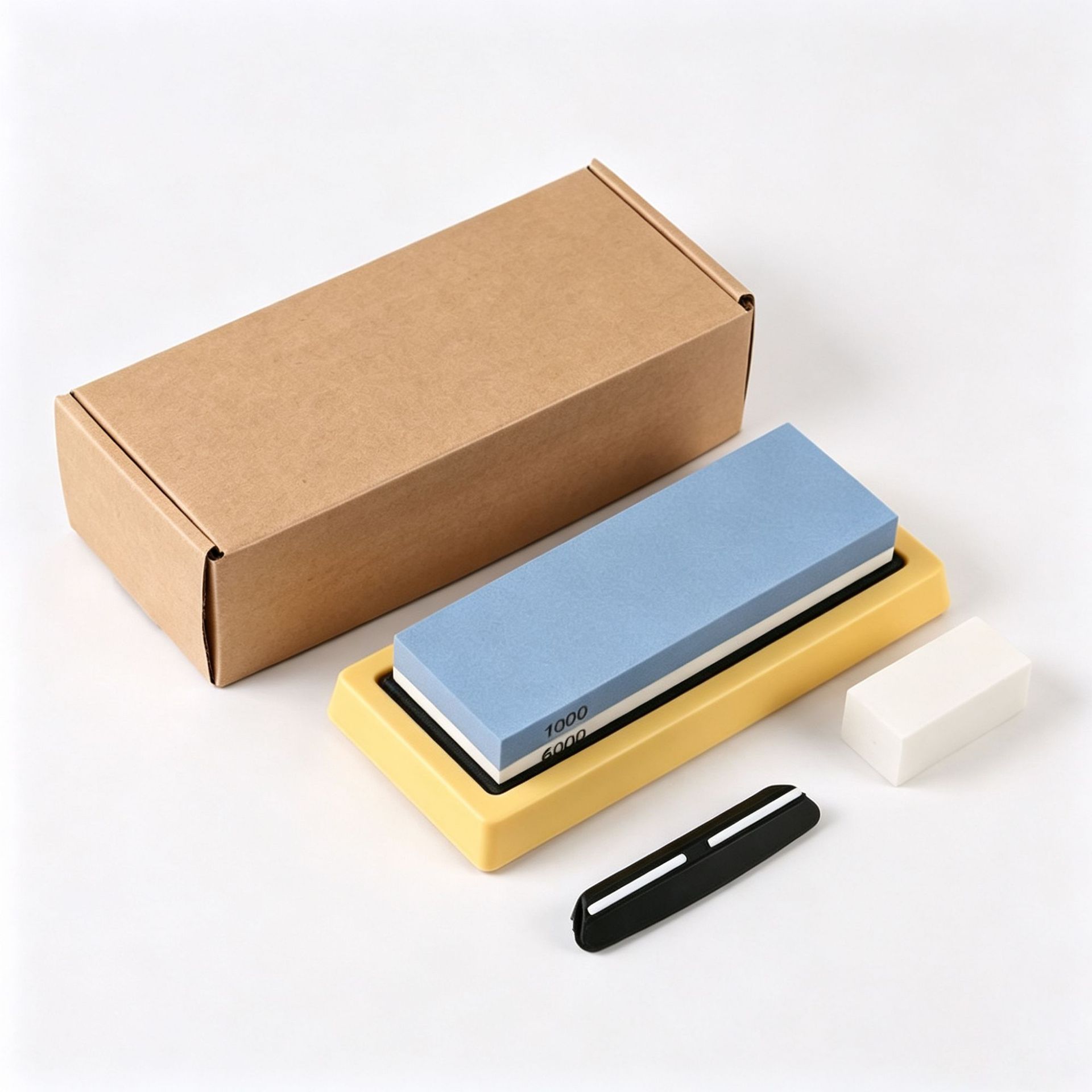 Set: 1000/6000 blue and white + [plastic base] + positioner + correction stone