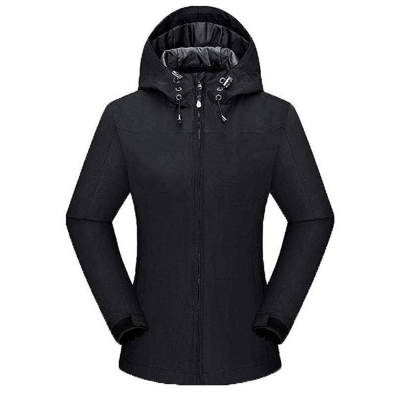 Chaqueta al aire libre de las mujeres otoño capa única delgada a prueba de viento impermeable pareja chaqueta de los hombres imprimible LOGO