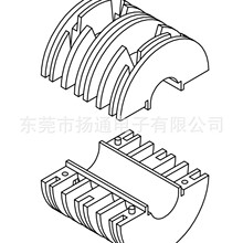 ET24变压器骨架ET25轮轴 bobbin  2407-1
