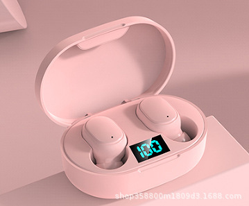 ドレナージ新型E6S bluetoothイヤホンマカロン無線両耳運動デジタル表示入耳式bluetoothイヤホン卸売り|undefined