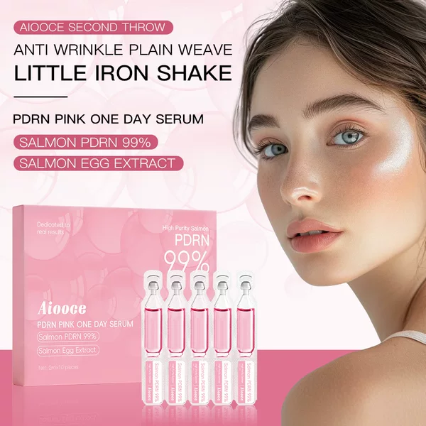aiooce Salmon Serum Protein Peptide Single-use Essence 2ml*10 individual portable facial serums