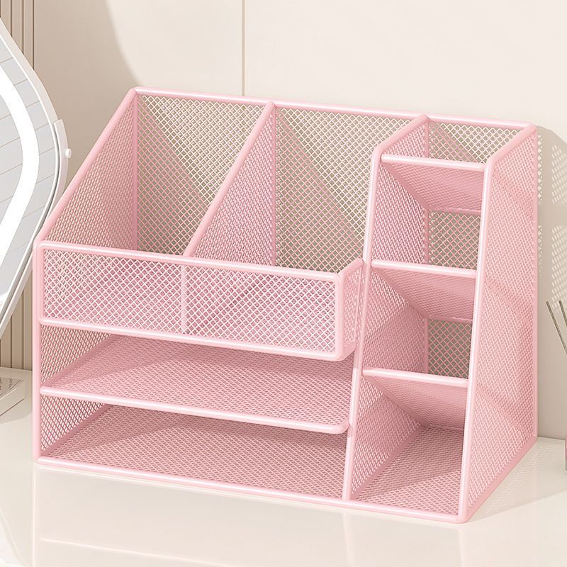Cosmetics Storage Box, Simple Multi-Layer Desktop Organizer, Multi-Functional Storage Box, Skin Care Product Storage, Washbasin Storage