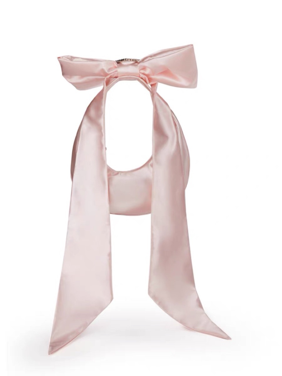 Women's Small Polyester Bow Knot Elegant Zipper Underarm Bag display picture 1