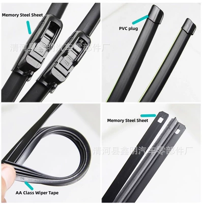 Boneless Wipers, First-Generation U-Shaped Wipers, Wiper