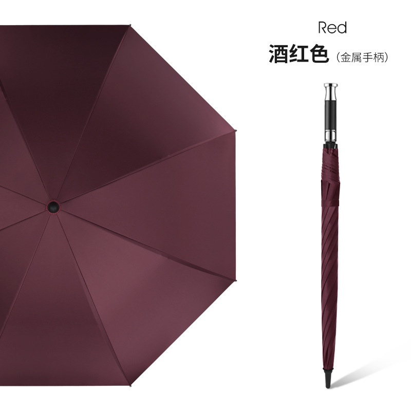 Semi-Automatic Rolls-Royce High-End Car Umbrella Mercedes-Benz Bmw Audi and Other 4S Shop Vip Straight Long-Handled Umbrella