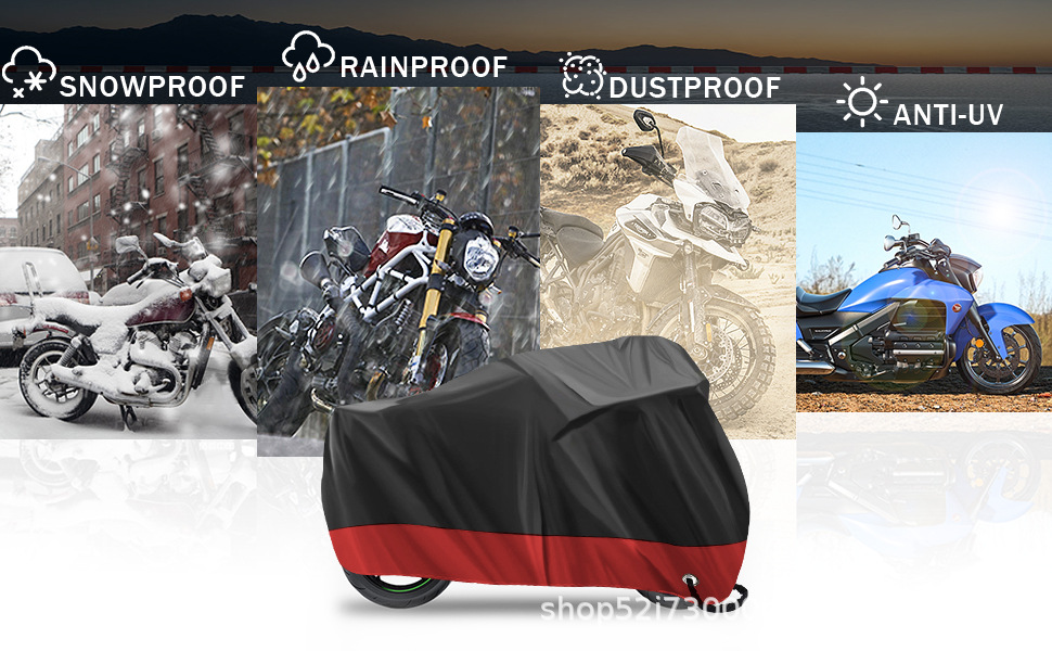 in stock motorcycle cover rainproof sunscreen car clothing cover Oxford cloth motorcycle electric car thick car clothing cross-border wholesale