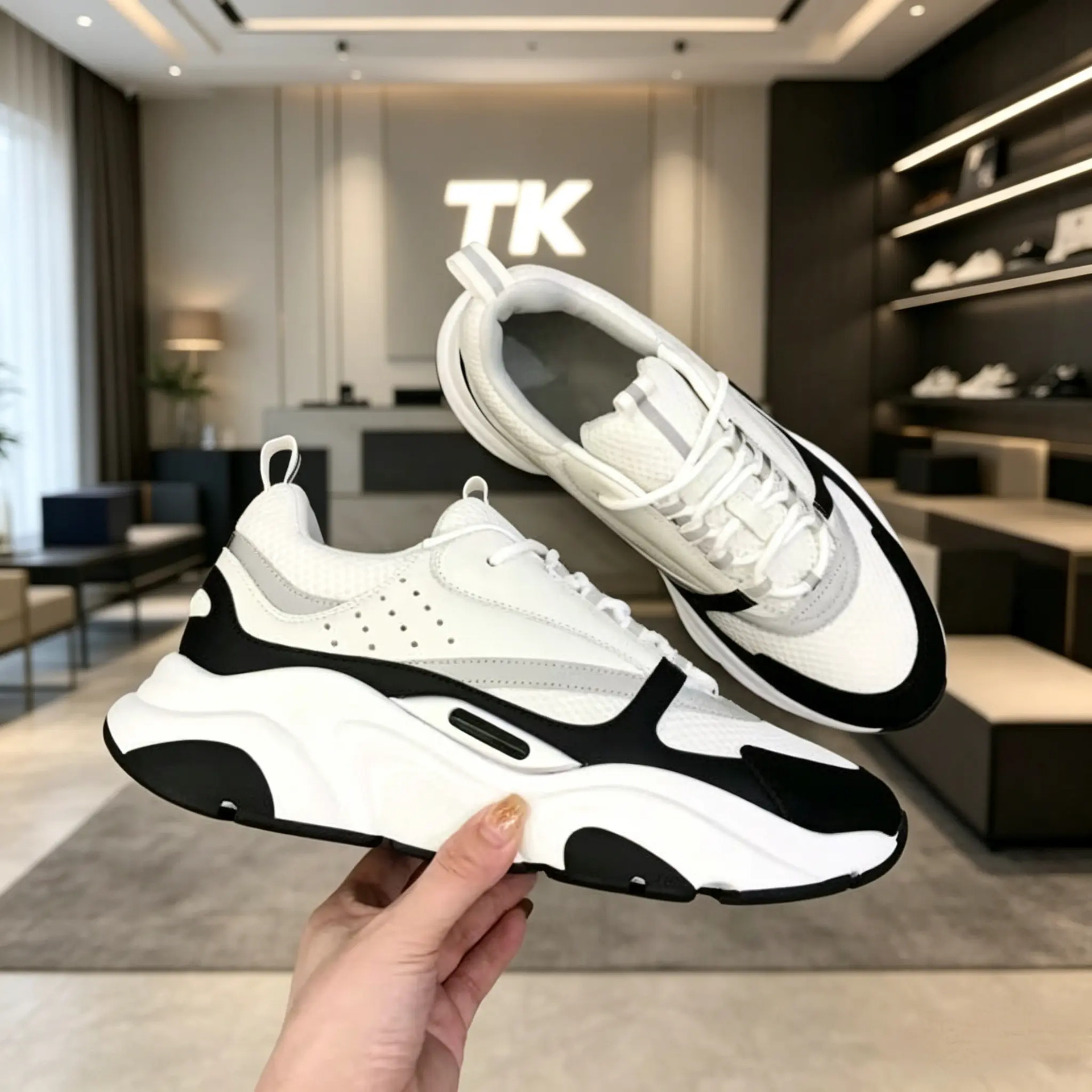 B22 Blanco y negro