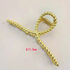 Advanced hairgrip with butterfly, hairpins, metal hair accessory, crab pin, shark, South Korea, high-quality style, wholesale