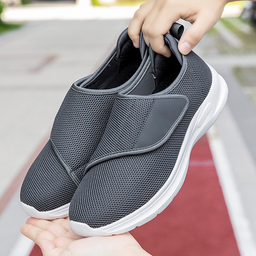 Old Person Shoes Summer Wide Feet Old Person Shoes Outdoor Hiking Sports Walking Shoes Big Foot Bone Shoes Parents Mother Shoes