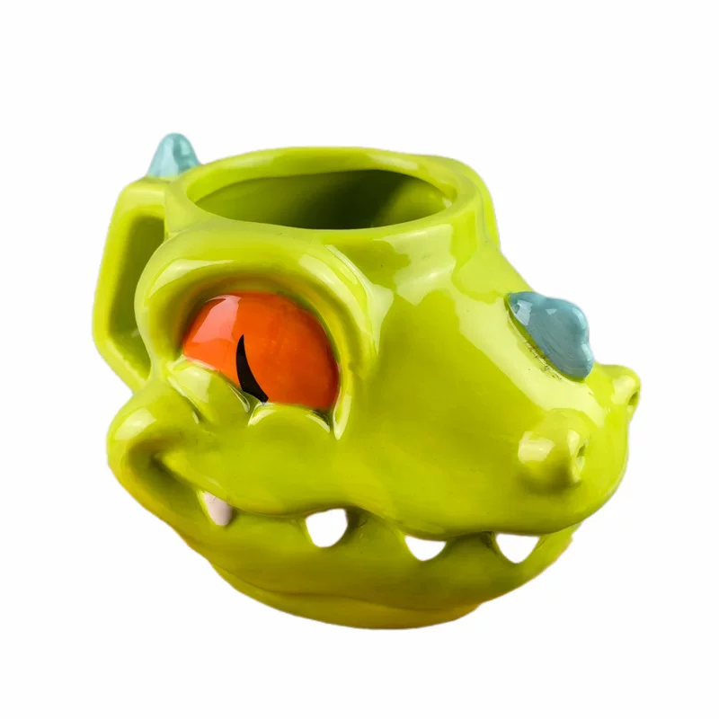 Кружка-динозавр мультфильм керамическая животное чашка 3D ручная рисованная карикатура креативная офис детская водяная чашка