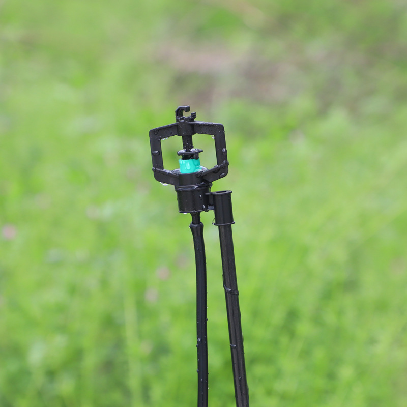 1 / 2 boquilla plana de rosca macho 5M pulverización varilla de fibra inserción integrada boquilla de pulverización conjunto de accesorios de soporte