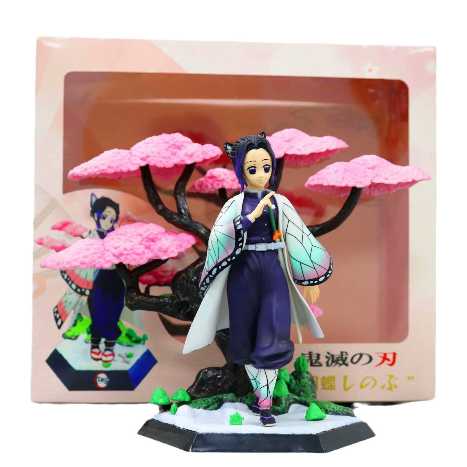 Omomaru Demon Slayer: Kimetsu no Yaiba GK Ferris Wheel Zenitsu Zenitsu Mizuko Танциро бабочка Ниндзя Фигура