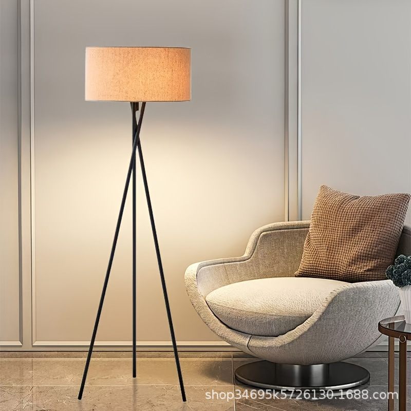 Cross-border tripod simple floor lamp Nordic modern minimalist living room dining room bedroom sofa LED standing table lamp Cross-border tripod simple floor lamp Nordic modern minimalist living room dining room bedroom sofa LED standing table lamp