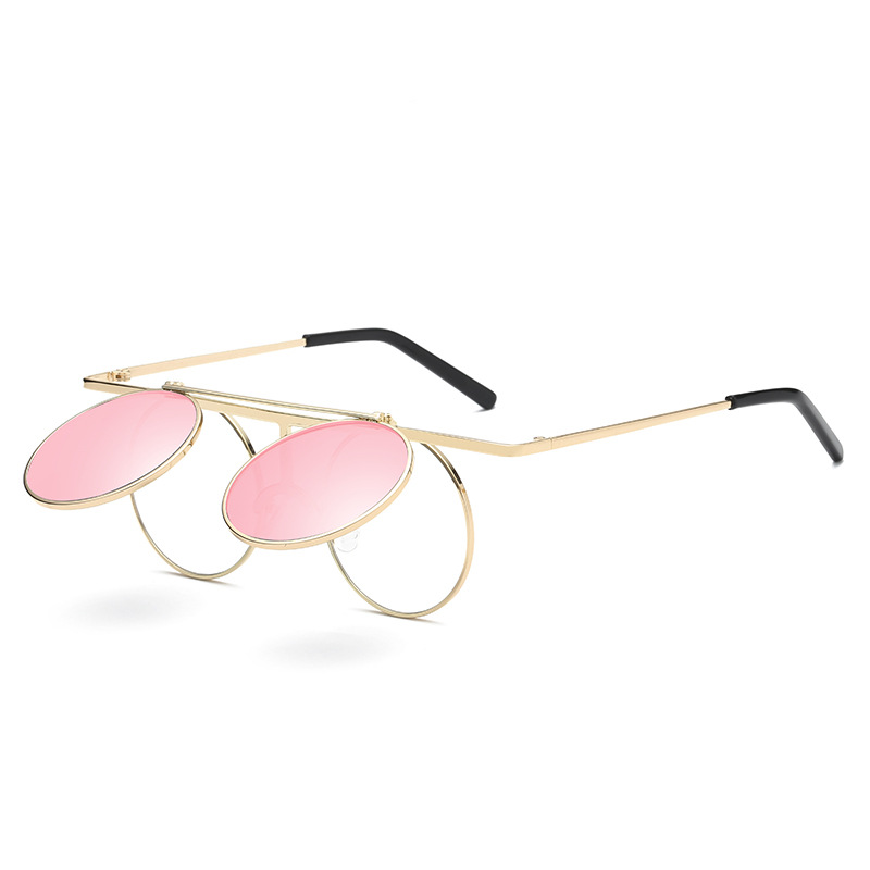 Polvo de flor de cerezo marco dorado