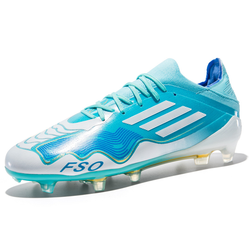 2025 nuevos zapatos de fútbol de niños y adolescentes transfronterizos estudiantes hombres y mujeres fabricantes de clavos