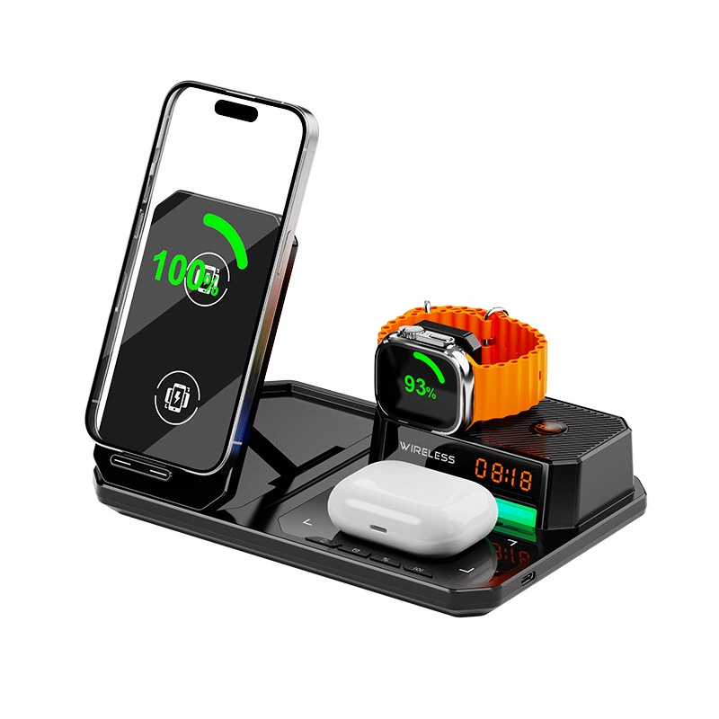 Folding wireless charger, universal watch charging, three in one