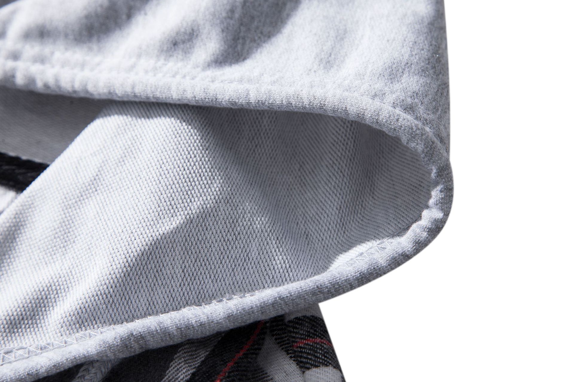 Herren Flanellhemd Mit Kapuze Kariertes Oversized Freizeithemd_voghion.com