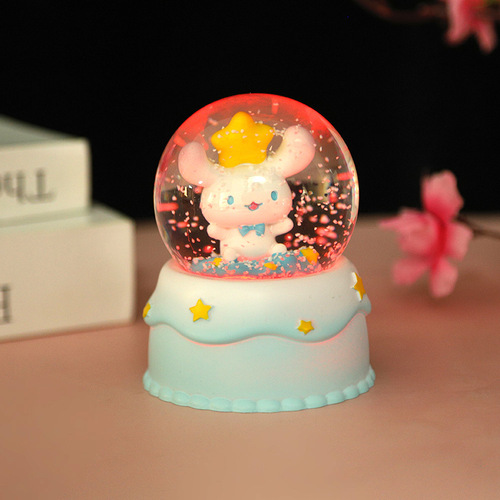 Creative Glowing Crystal Ball of New Ins Chloemi, Sanrio Glass Ball for Children, Student Gift, Wholesale
